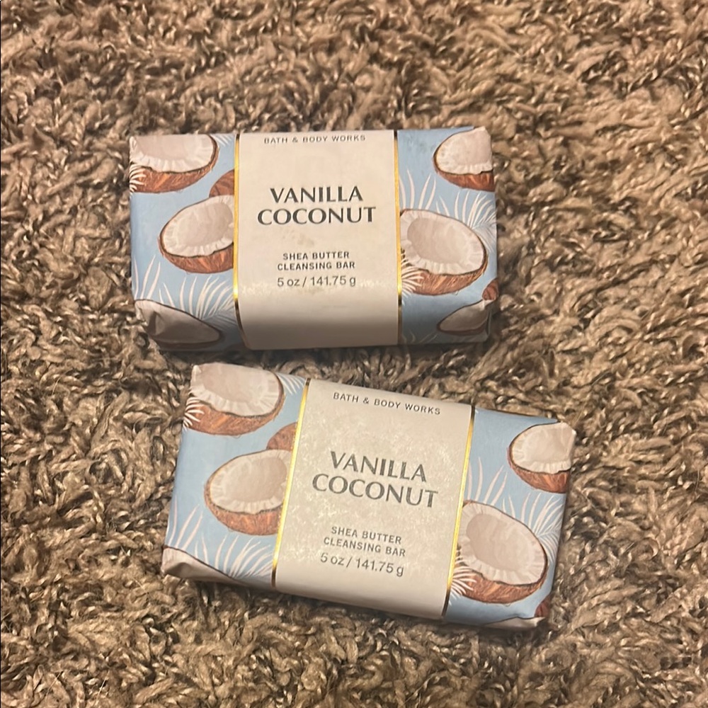 Bath & Body Works Vanilla Coconut Shea Butter Cleansing Bar